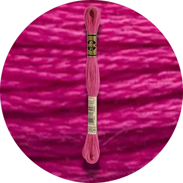 DMC Mouliné Spécial 25 Broderigarn, Ensfarvet, Røde/Gule/Orange nuancer